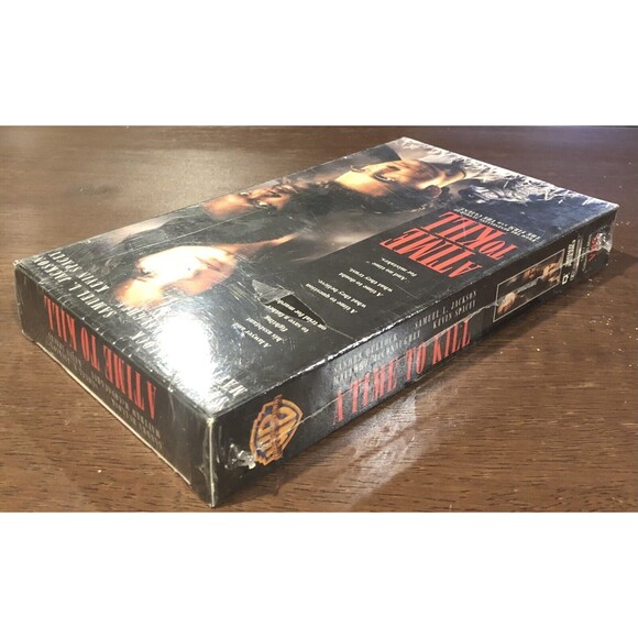 A Time to Kill (VHS, 1996) Sandra Bullock Samuel Jackson McConaughey Sealed - Picture 4 of 5